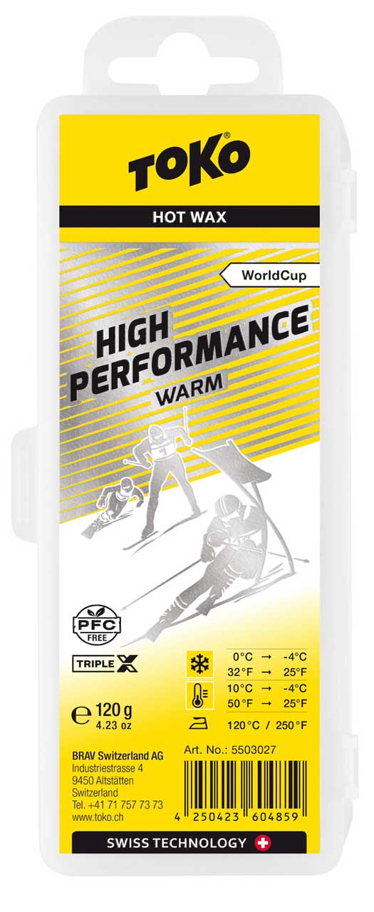 Toko High Performance Hot Wax - sans fluor