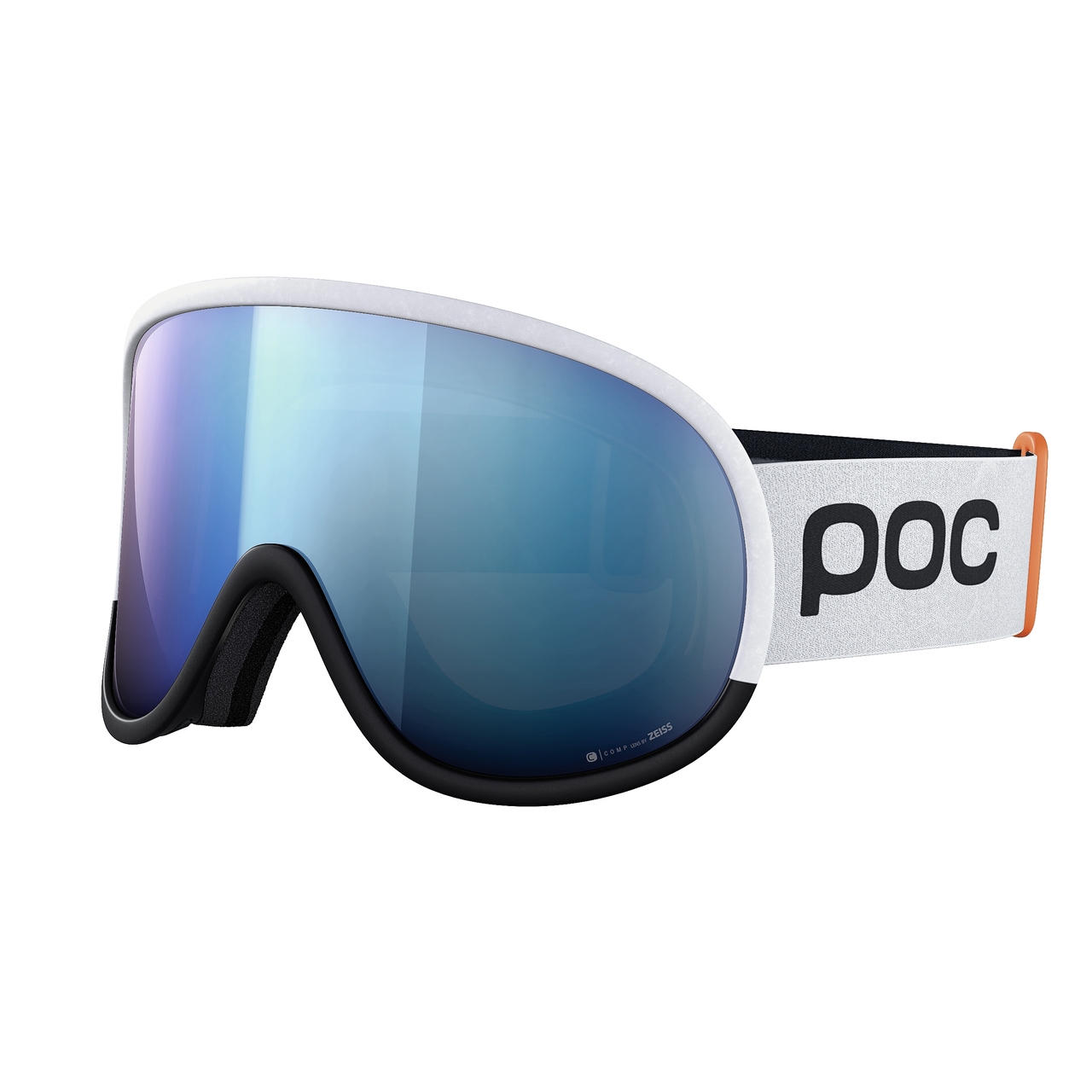 Poc Retina Clarity Comp Race weiss schwarz Mid Retina Race P3743