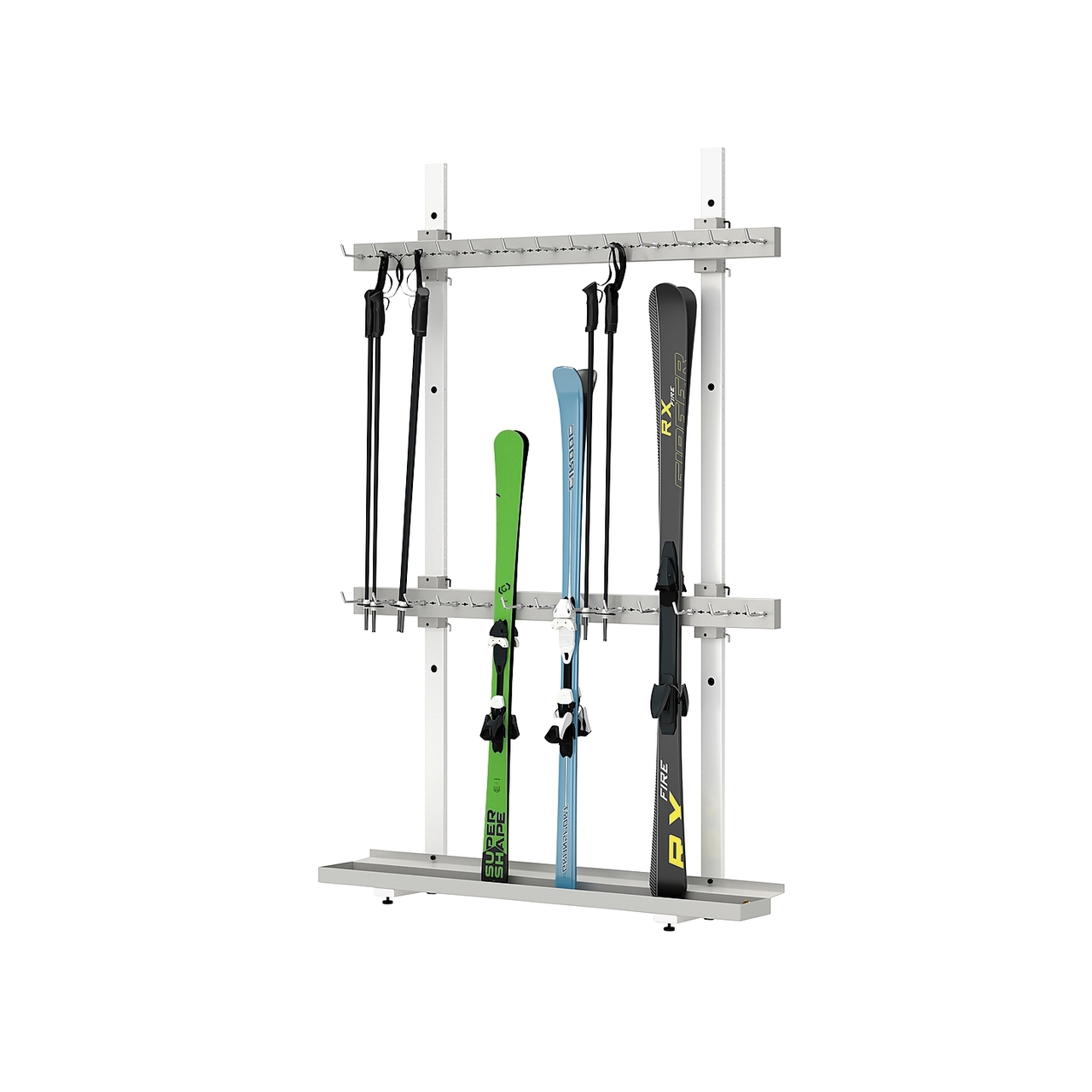 Gladek Rack pour Skis et Snowboards, Prix net	