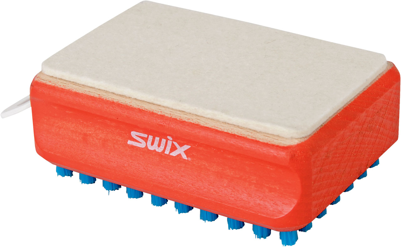 Swix Brosse combi double face «F4» feutre et nylon