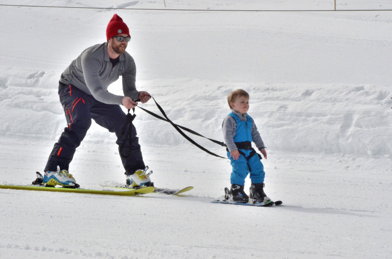 SKI TIES Ultimate, Harnais pour enfant, Outils pour l'apprentissage du ski  pour enfants, Entraînement-Entretien